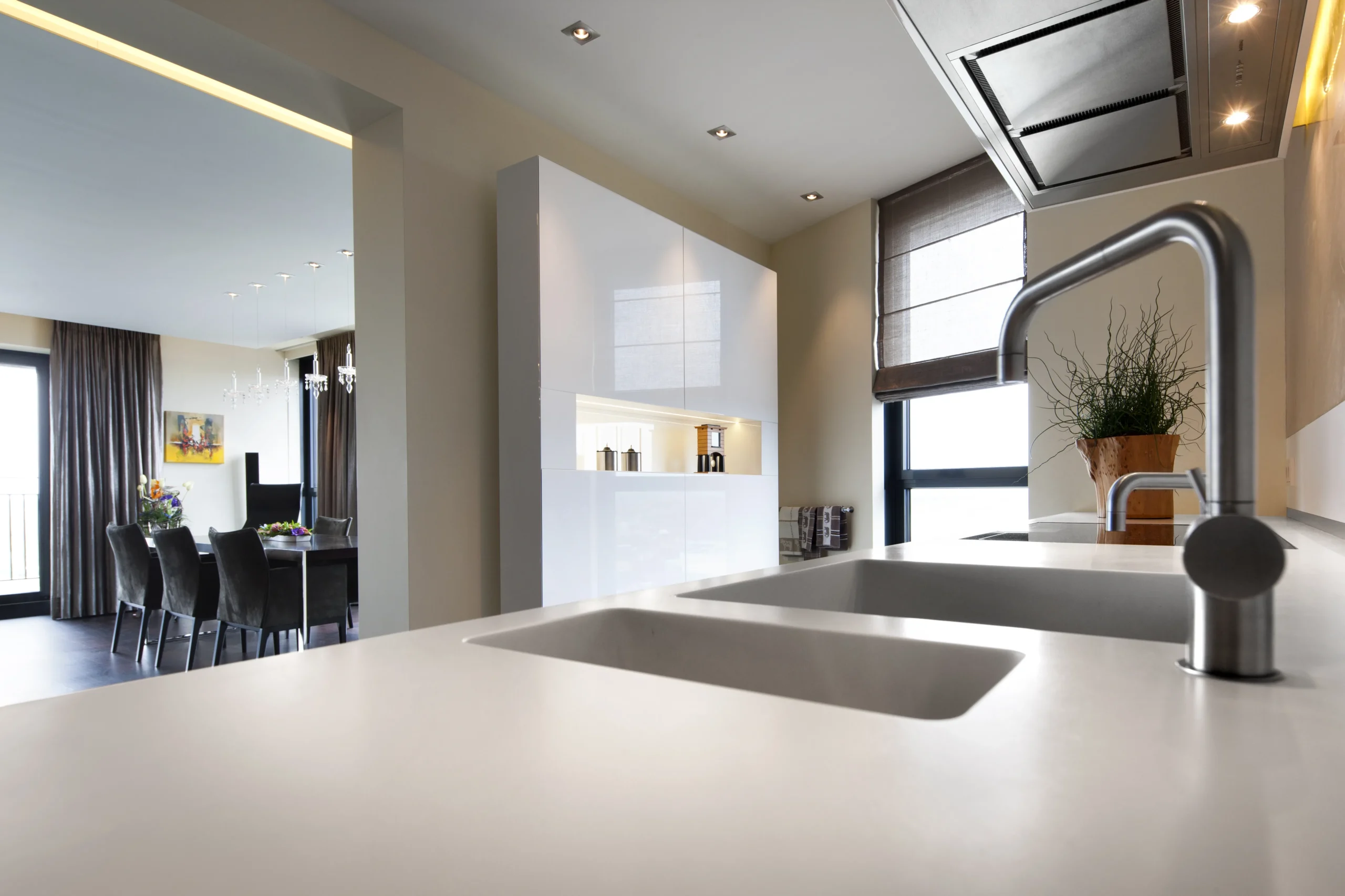 Luxe appartement aan de Maas - aanrecht