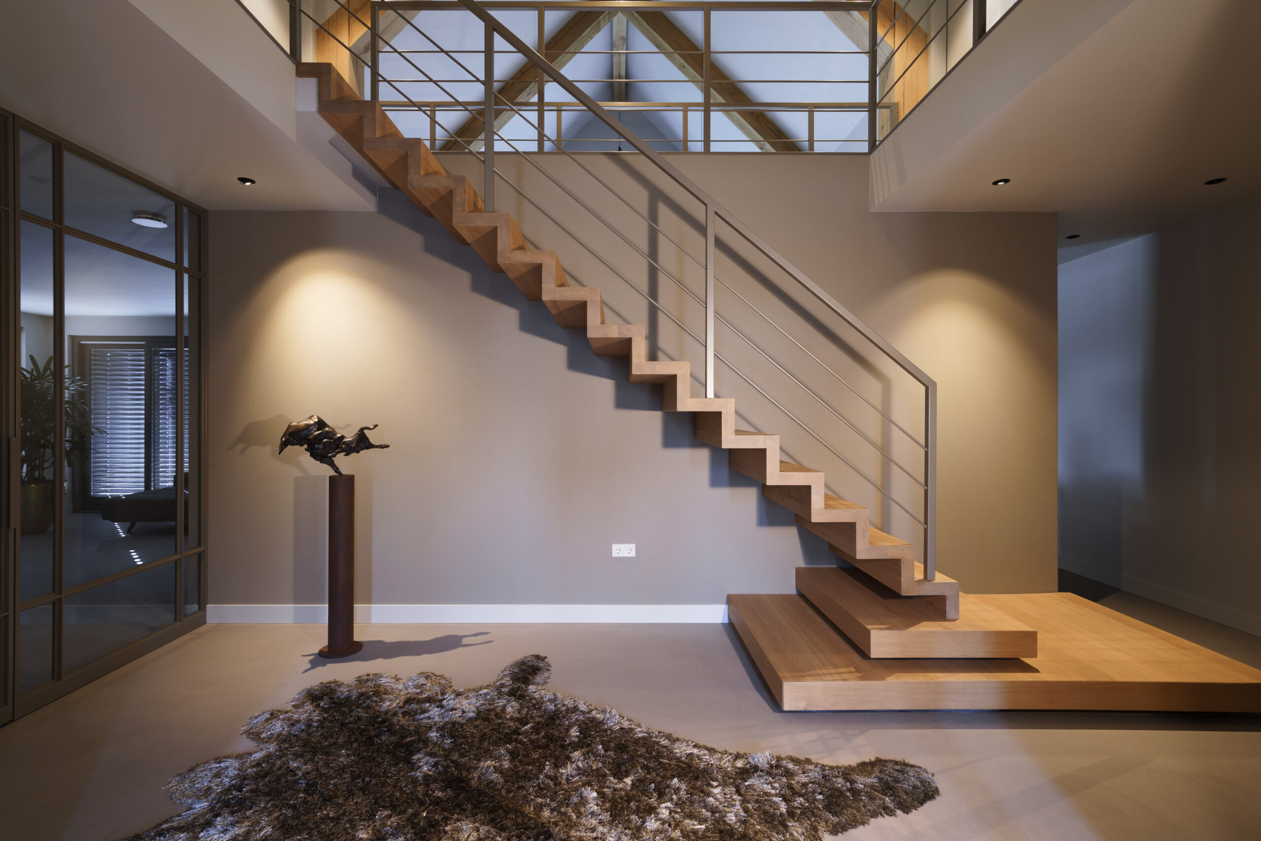 Strak en warm in balans - trap