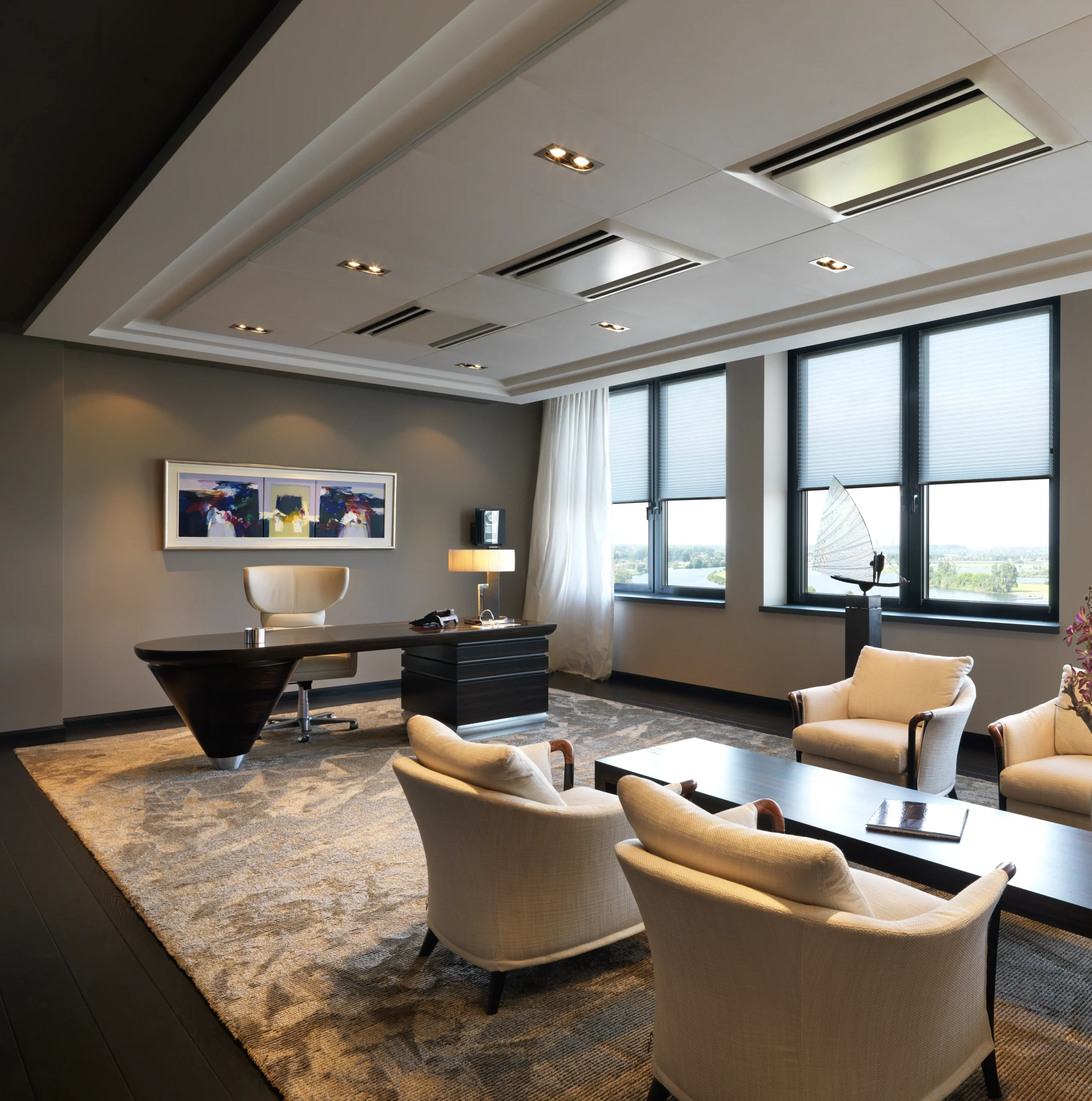 High-end ondernemen - kantoor