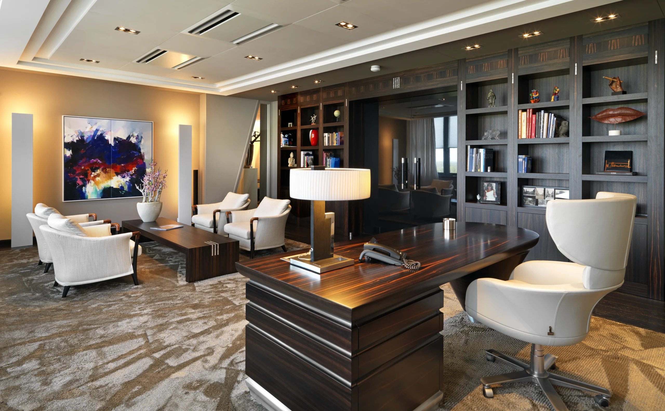 High-end ondernemen - kantoor