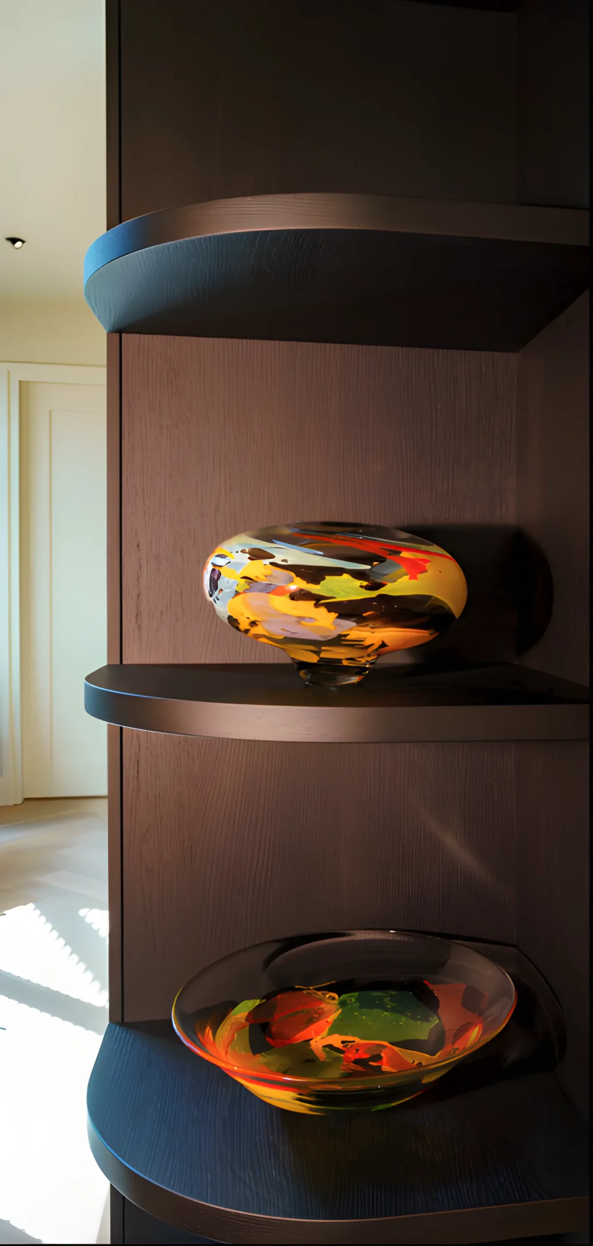 Levensverhaal weerspiegelt interieur - kunst